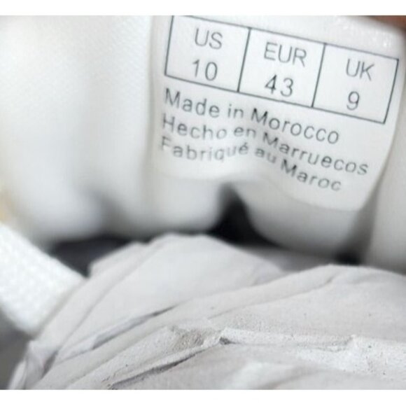 M Chaps Taupe Canvas Lace-Up Low Cut Dress/Casual Shoes – Size 10 Comfortable - Picture 8 of 11